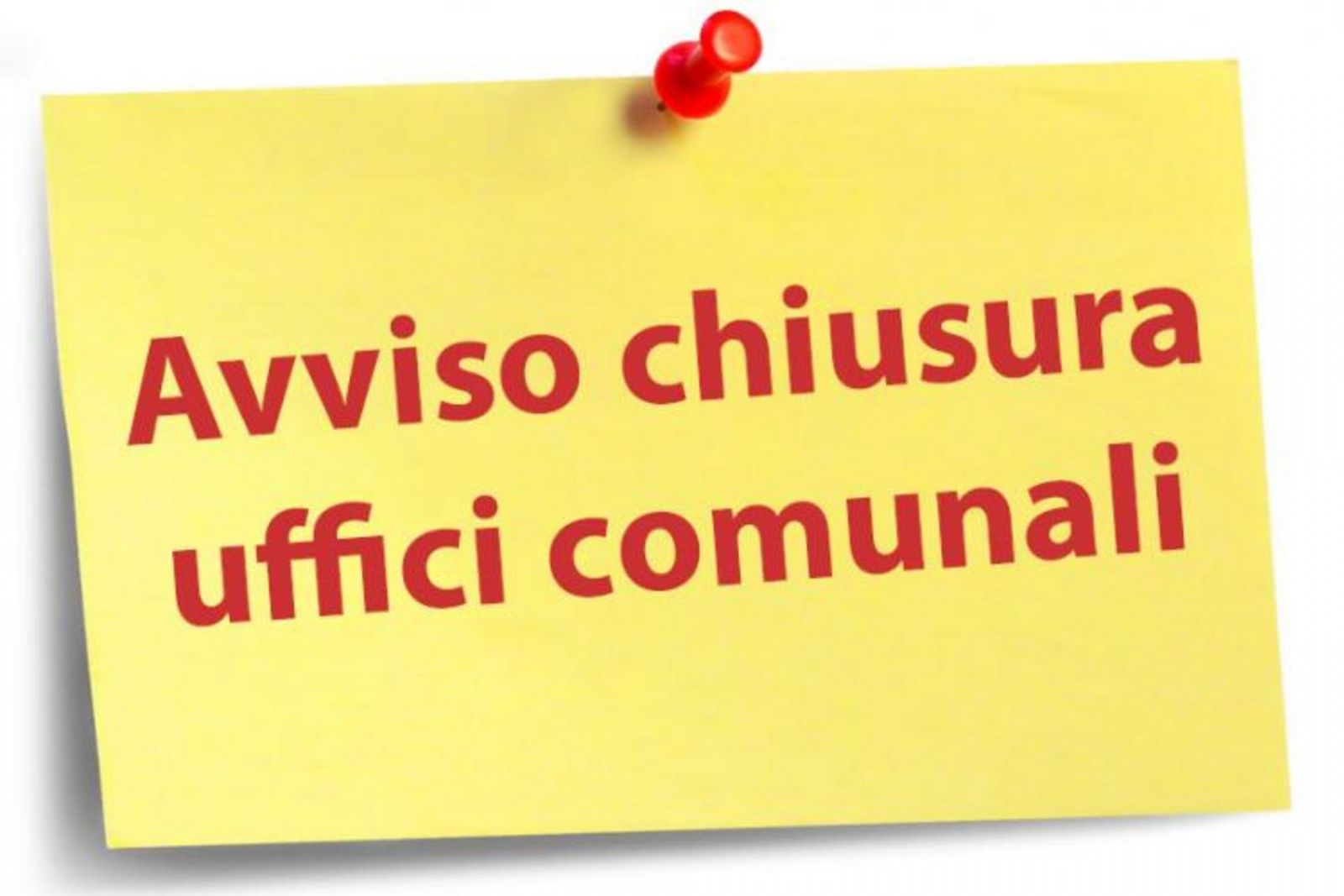 Chiusura uffici MERCOLEDI' 26 luglio