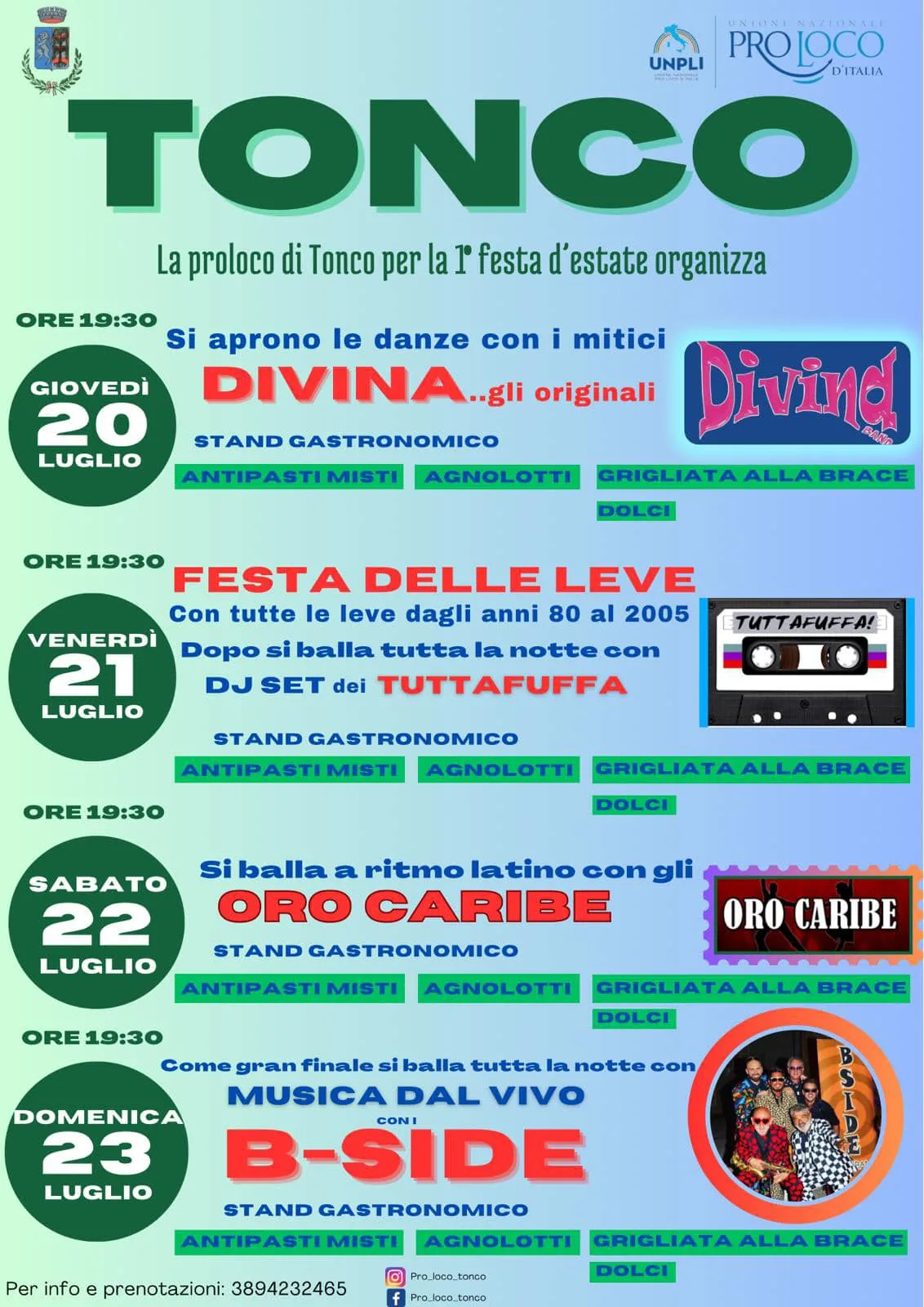 Tonco | Festa d'estate (edizione 2023)