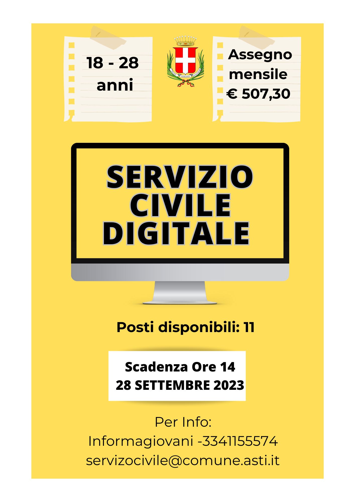 Bando servizio civile universale